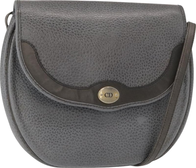 Christian Dior Vintage CD Logo Leather Medium