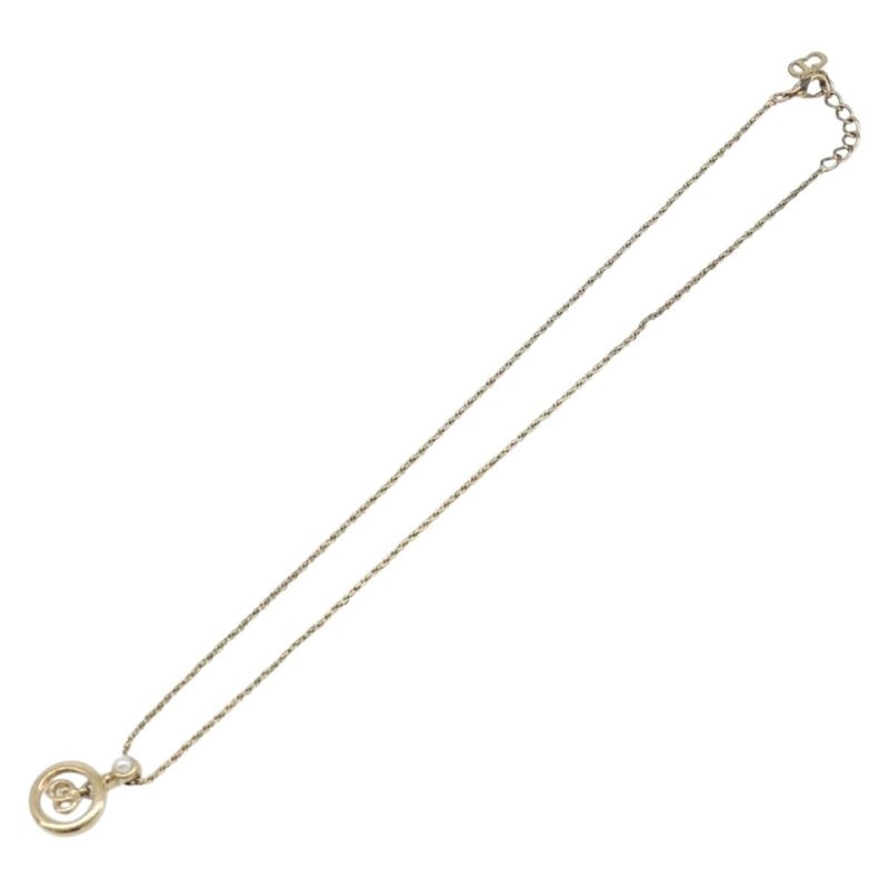 Christian Dior Vintage CD Pendant Metal Standard