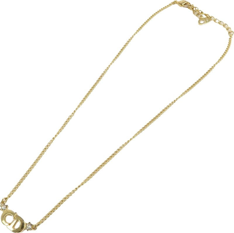 Christian Dior CD Pendant Metal