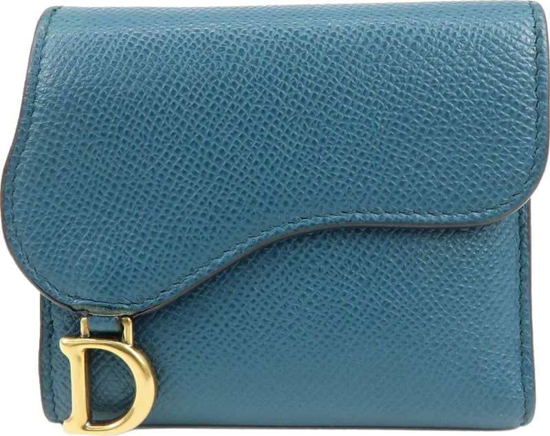 Christian Dior Saddle Flap Leather Mini