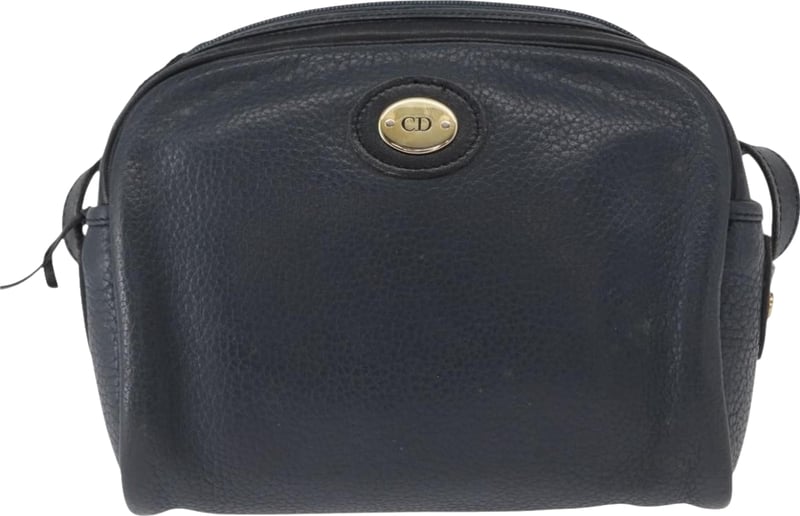 Christian Dior Vintage CD Logo Leather Medium
