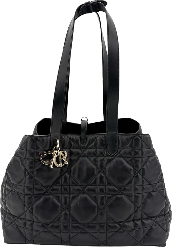Christian Dior Toujours Macrocannage Quilt Calfskin Large