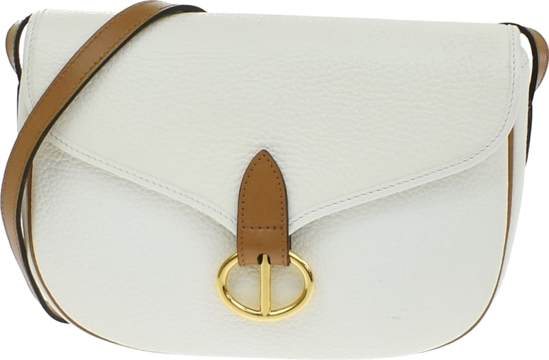 Christian Dior Vintage CD Flap Leather Medium