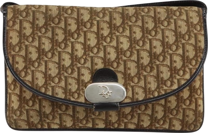 Christian Dior Vintage Trotter Diorissimo Canvas Mini