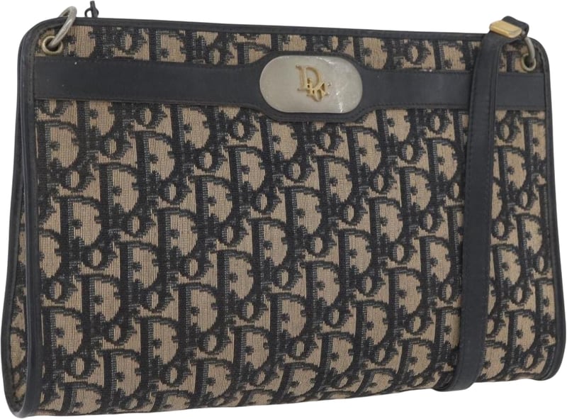 Christian Dior Vintage Trotter Diorissimo Canvas Mini