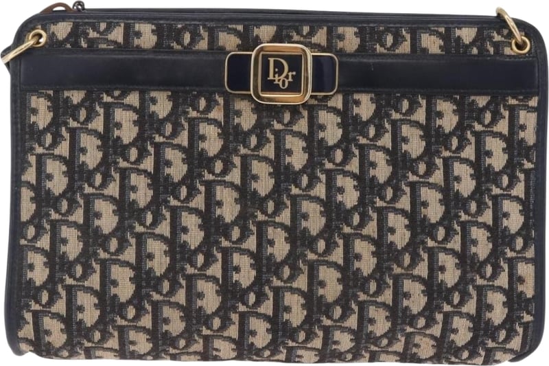 Christian Dior Trotter shoulder Canvas