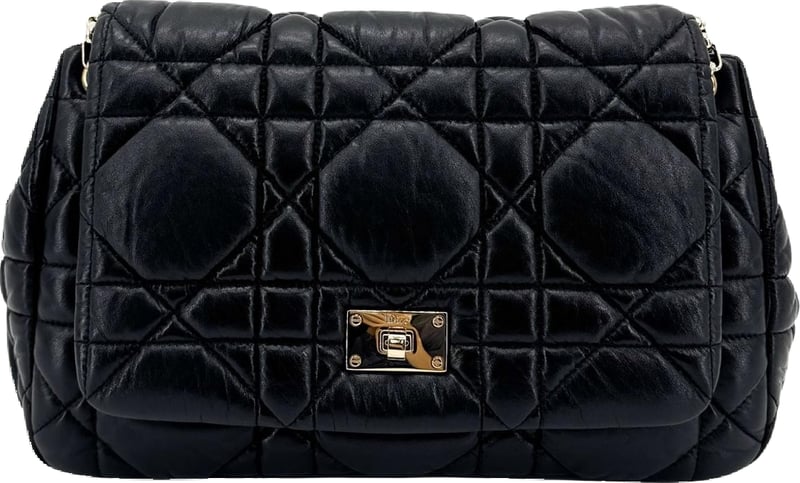 Christian Dior Milly La Foret Cannage Quilt Lambskin Small
