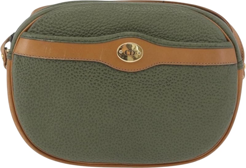 Christian Dior 61 Shoulder Leather Large