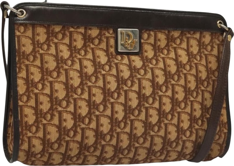 Christian Dior Vintage Trotter Diorissimo Canvas Mini