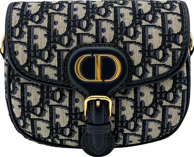 Christian Dior Bobby Flap Oblique Canvas Small