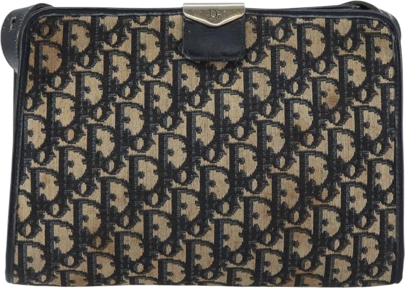 Christian Dior Vintage Trotter Diorissimo Canvas Mini