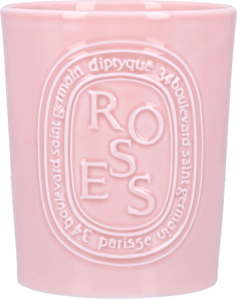Candela Profumata Rosa 600 Gr Rosso