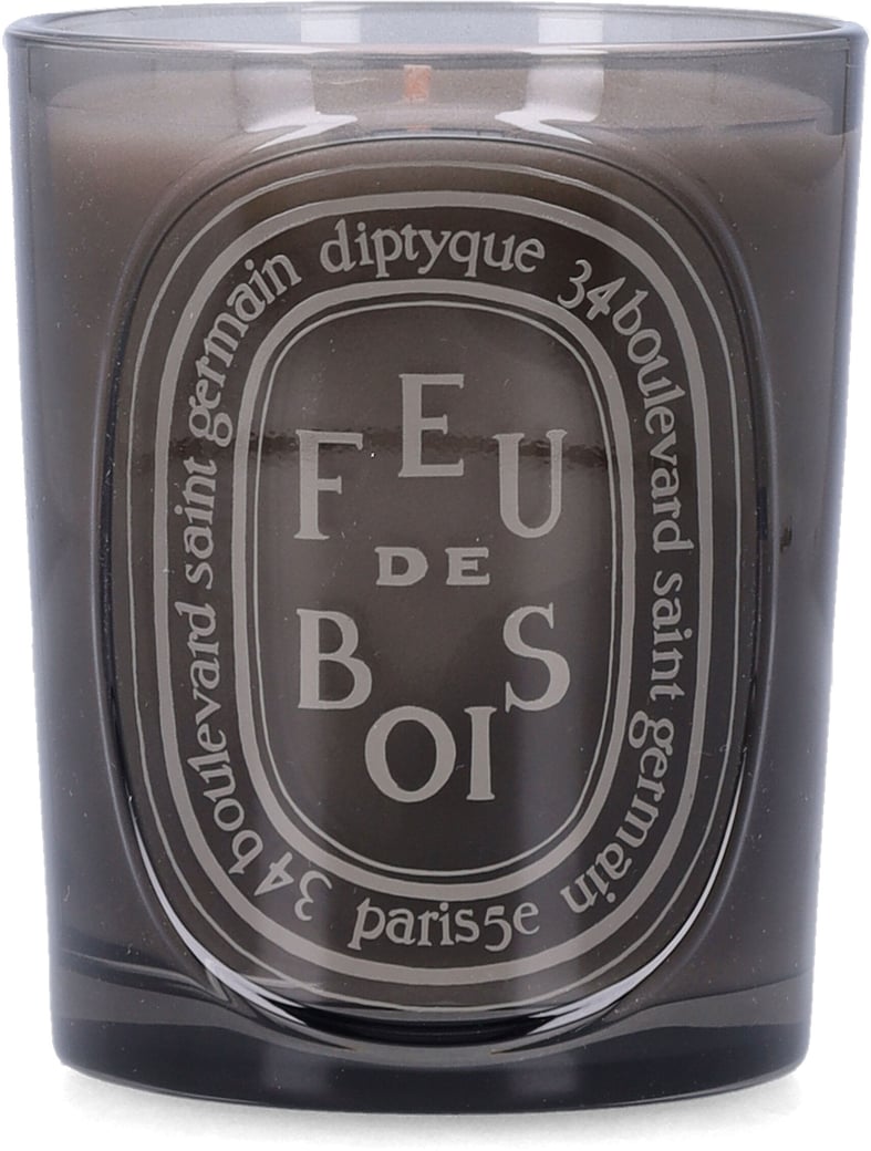 Candela Profumata Feu Bois Color Grigio Multicolour