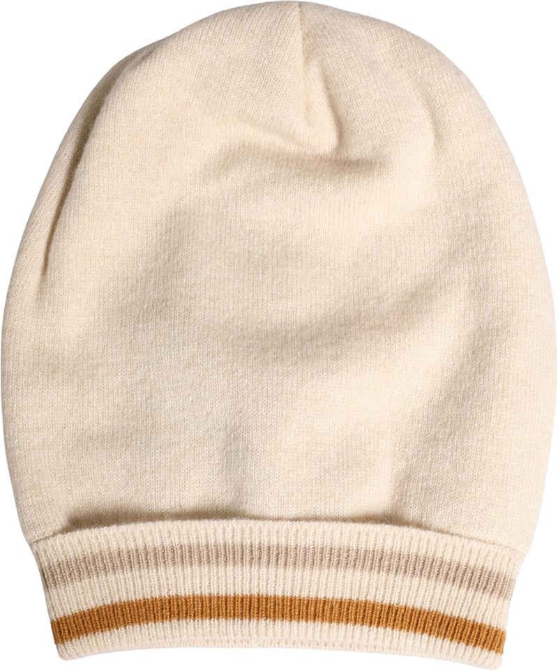 Dolce & Gabbana Beige Cashmere Knitted Women Winter Beanie Hat