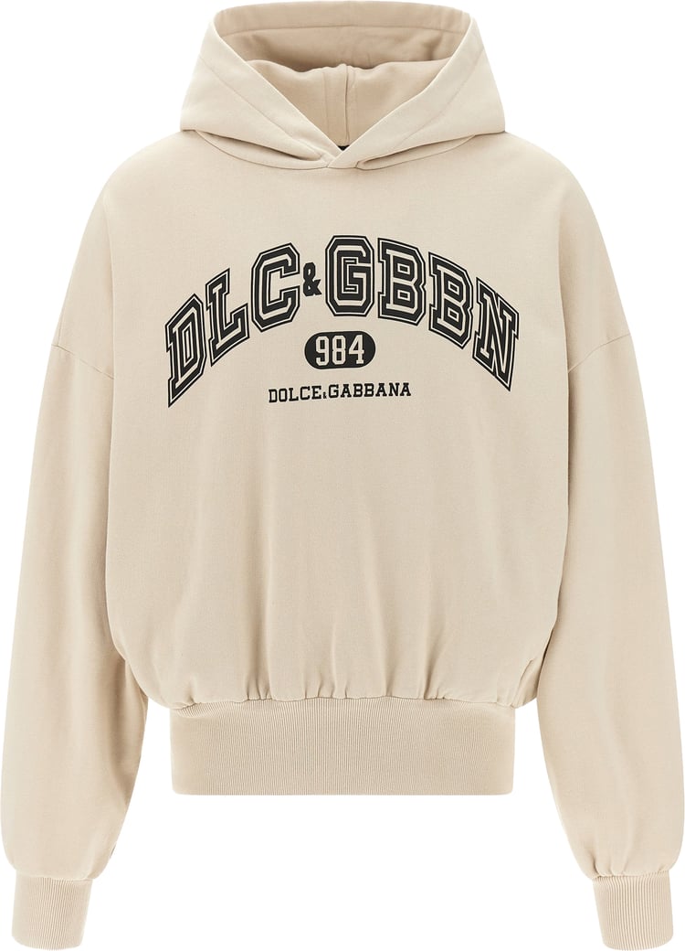 Dolce & Gabbana Beige Cotton Sweatshirt