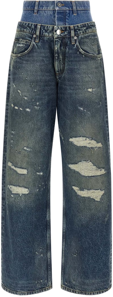 Dolce & Gabbana Blue Cotton Jeans Denim