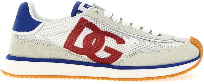 Dolce & Gabbana Multicolor Polyester Athletic Sneakers