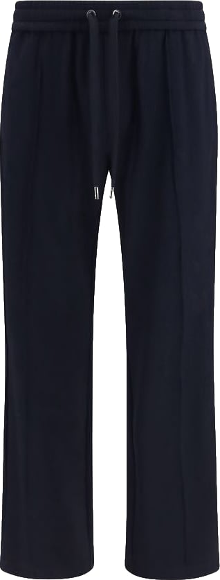 Dolce & Gabbana Blue Polyamide Athletic Pants
