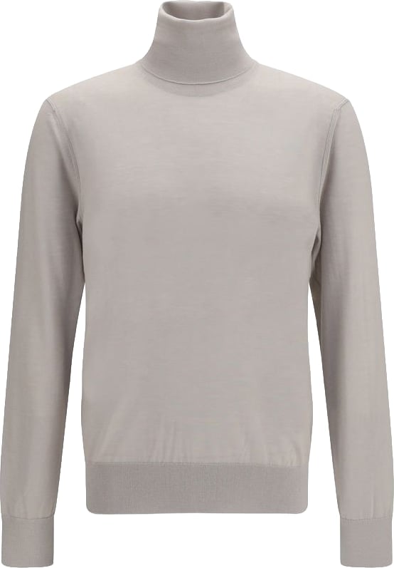 Dolce & Gabbana Beige Cashmere Turtleneck