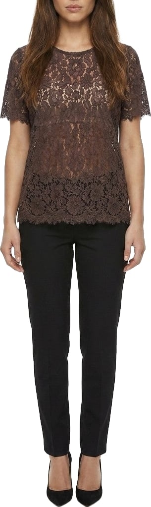 Dolce & Gabbana Brown Cotton T-Shirt