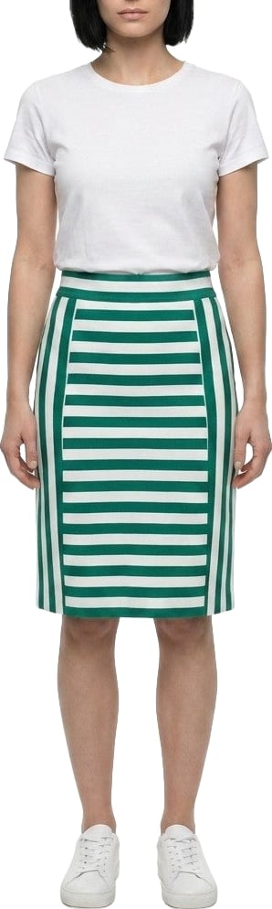 Dolce & Gabbana Bicolor Cotton Mini Skirt