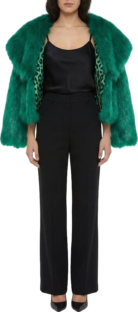 Dolce & Gabbana Green MicroModal Coat