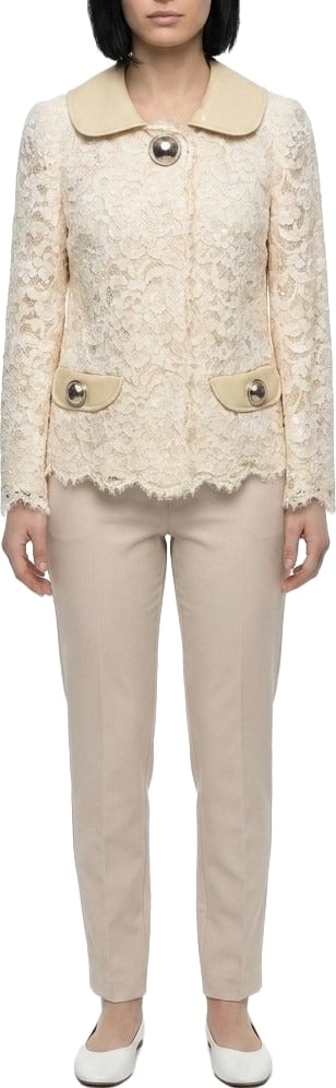 Dolce & Gabbana Beige Cotton Jacket