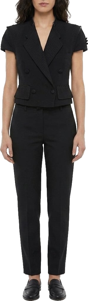 Dolce & Gabbana Black Elastane Jacket