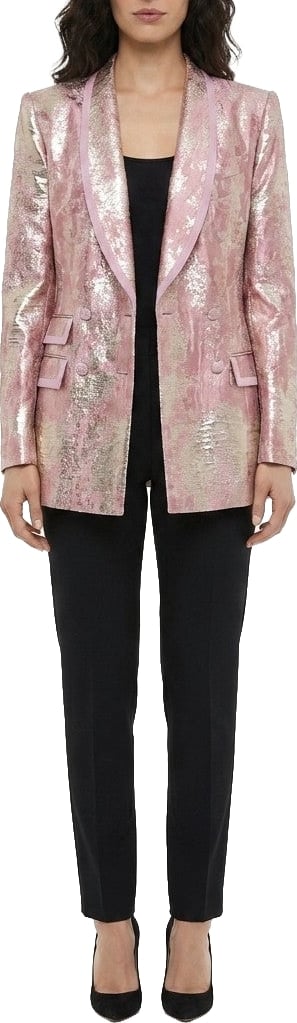 Dolce & Gabbana Pink Polyester Jacket