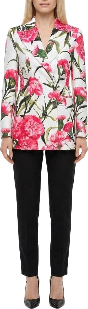 Dolce & Gabbana Multicolor Elastane Jacket
