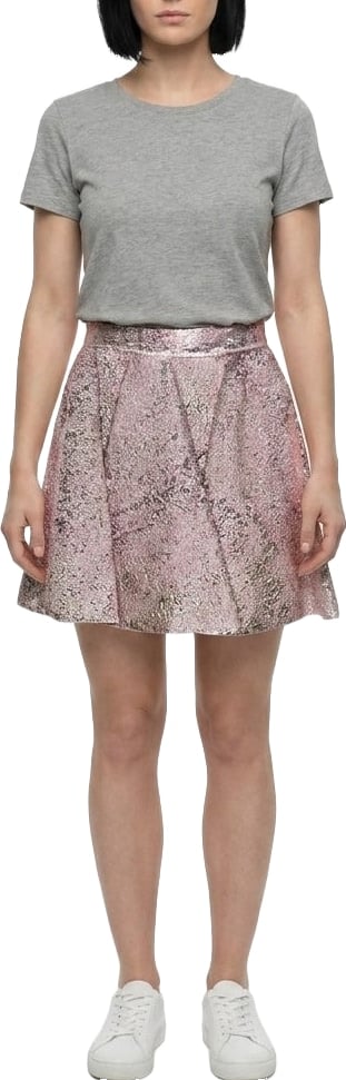 Dolce & Gabbana Pink Polyamide Mini Skirt