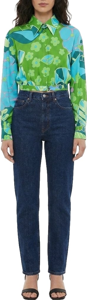 Dolce & Gabbana Multicolor Elastane Blouse