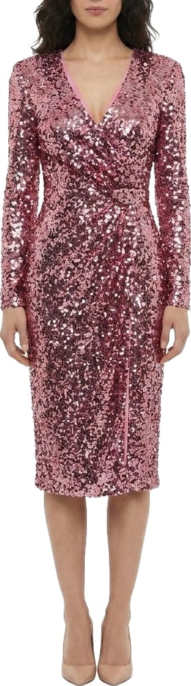 Dolce & Gabbana Pink Elastane Cocktail Dress