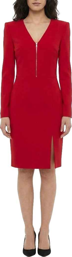 Dolce & Gabbana Red Cotton Cocktail Dress