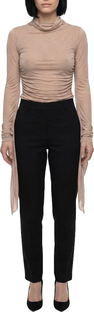 Dolce & Gabbana Beige Viscose Long Sleeve T-Shirt