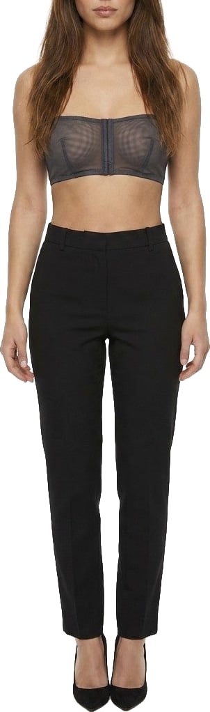 Dolce & Gabbana Gray Elastane Sleeveles T-Shirt
