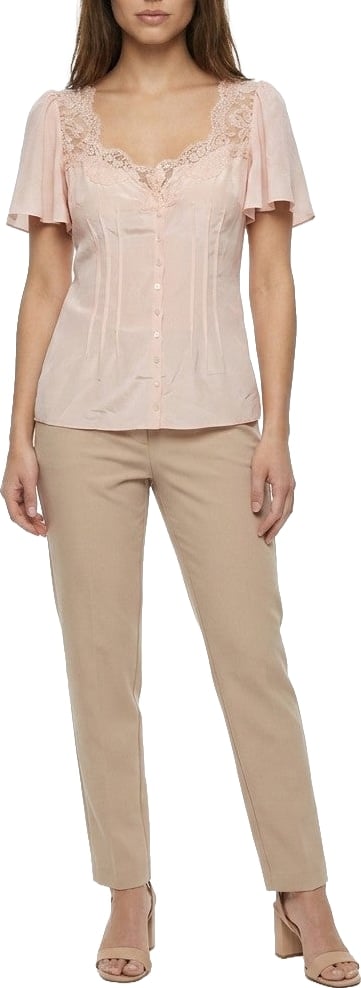 Dolce & Gabbana Pink Elastane T-Shirt