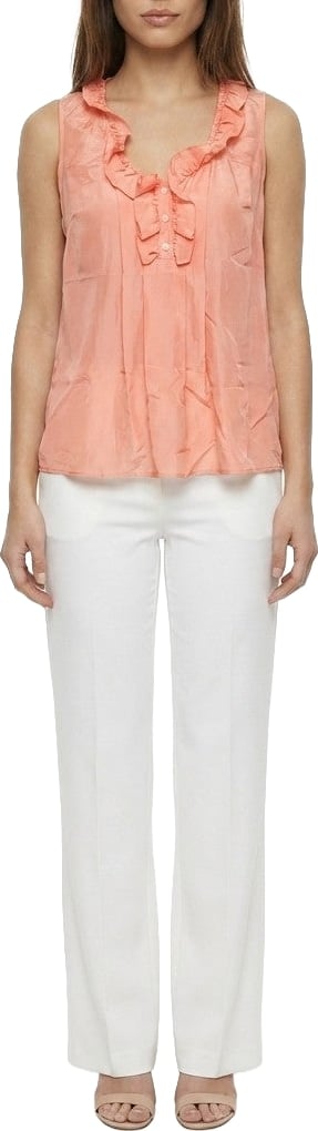 Dolce & Gabbana Pink Silk Blouse