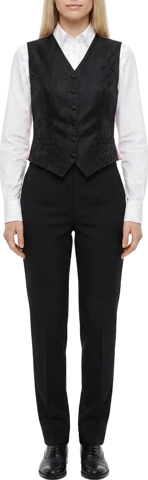 Dolce & Gabbana Black Acetate Waistcoat