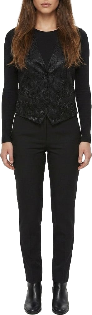 Dolce & Gabbana Black Cotton Waistcoat