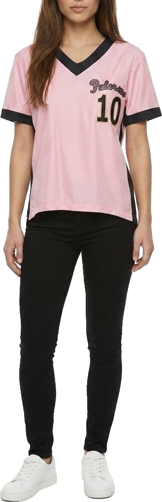 Dolce & Gabbana Pink Silk T-Shirt