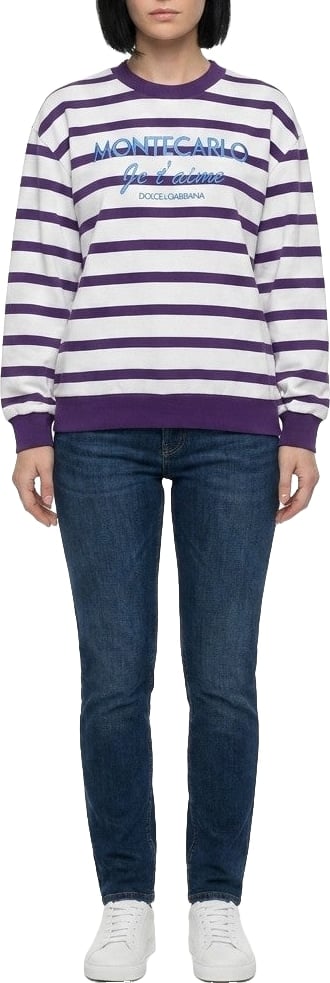 Dolce & Gabbana Multicolor Cotton Sweatshirt
