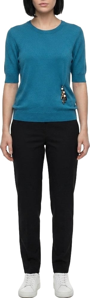 Dolce & Gabbana Blue Silk Sweatshirt