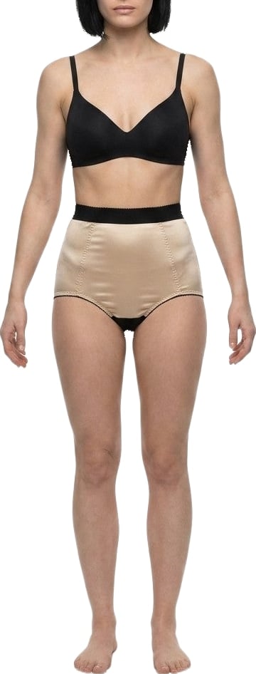 Dolce & Gabbana Beige Silk Briefs