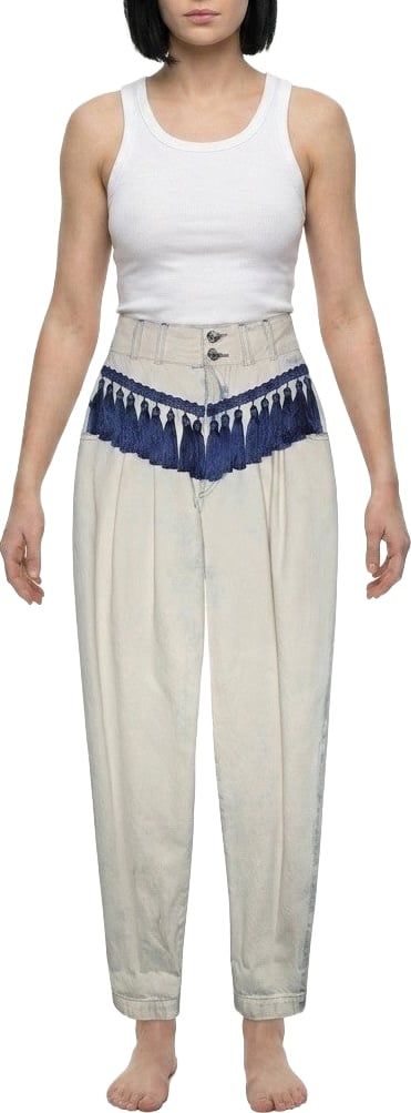 Dolce & Gabbana Beige Cotton Casual Pants