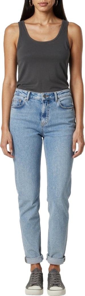 Dolce & Gabbana Blue Cotton Straight-Leg Jeans