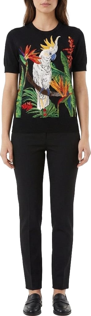 Dolce & Gabbana Multicolor Silk Sweater
