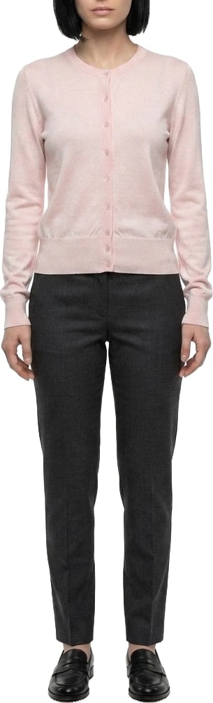 Dolce & Gabbana Pink Silk Cardigan
