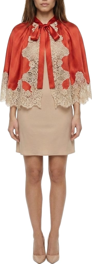 Dolce & Gabbana Bicolor Cotton Coat