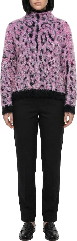Dolce & Gabbana Bicolor Virgin Wool Turtleneck